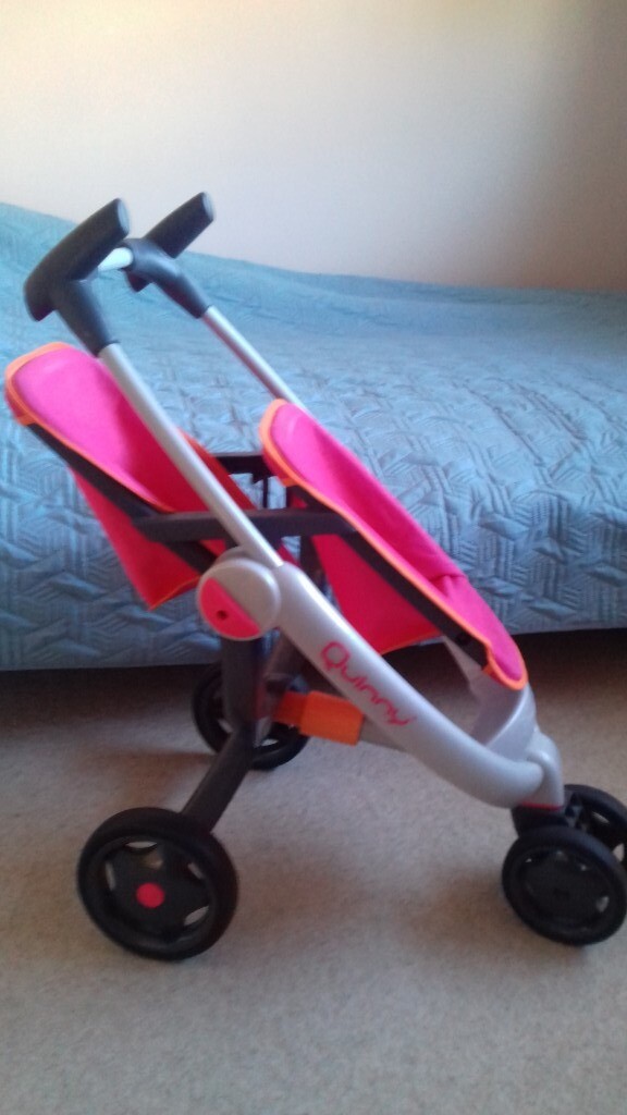 quinny double dolls pram